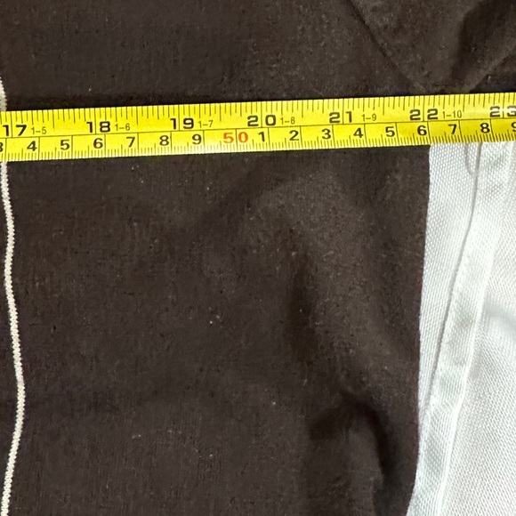 AXIST Sweater Comfy Brown Front Striped Crew Neck Knit Pullover Mens Size Large - Picture 6 of 11